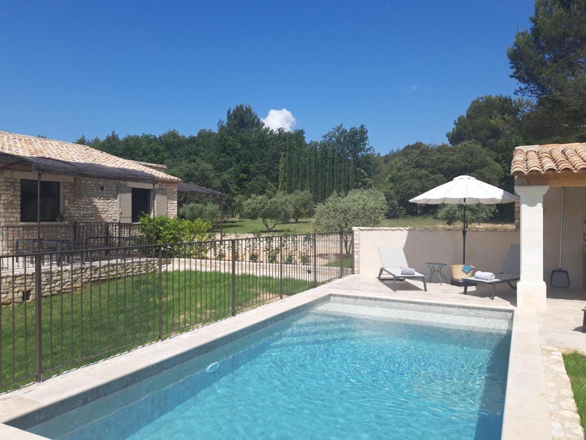 Bastide Toujours Dimanche, Maison De Vacances Avec Vue & Piscine Privee Gordes Exterior photo