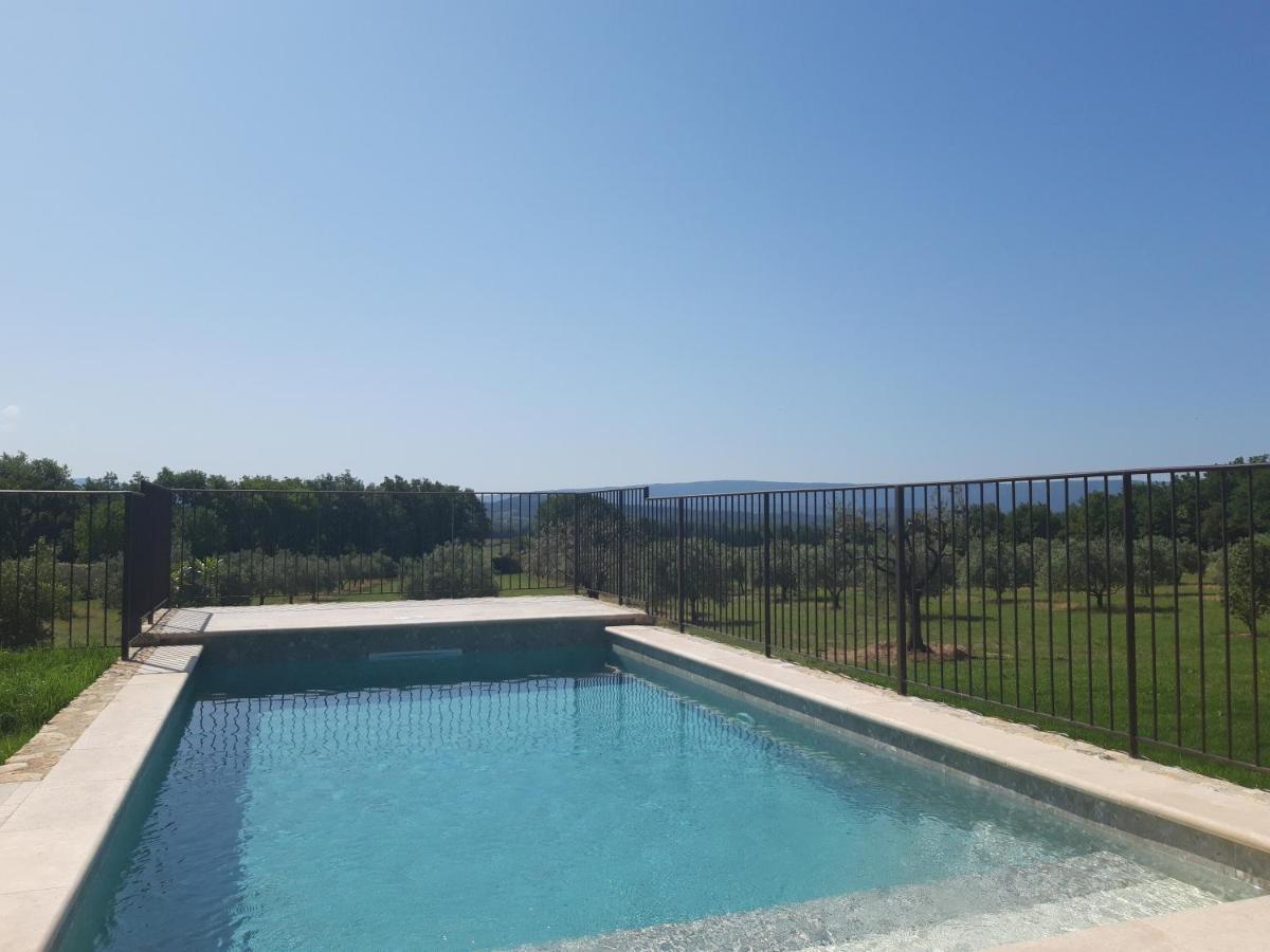 Bastide Toujours Dimanche, Maison De Vacances Avec Vue & Piscine Privee Gordes Exterior photo